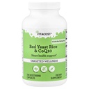 Vitacost Red Yeast Rice & CoQ10 s no- Flush Niacin -- 240 Vegetariánské kapsle