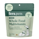 Fera Domací zvířata celá jídla Multivitamin Cat & Dog Food Topper s probiotiky, antioxidanty, & Essential Dog Vitamíny & Minerály - Nutrients from Fruits, Zelenina, & Organ Meats - 3.7 oz
