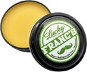 Nevoskovaný knír Lucky Franc pro muže. Silný frim Hold Stache Wax pro mužské péče. All Natural Scent Free Formule S Včelí vosk A Kokosový olej. USA Made Mustache Styling Wax 2 Ounces