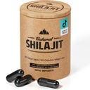 NATURAL SHILAJIT Kapsle (2 měsíce dodávky) - 60 Počet - Shilajit pro muže a ženy s Fulvic kyseliny & Stopy Minerály, Plant Based Nutrients for Energy, Imunity Support & Vitality
