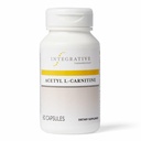 Integrační terapeutika Acetyl L- karnitin - Podporuje zdravou buněčnou výrobu energie * - Podporuje nervovou funkci * - Vegan, gluten- Free & Dairy- Free - 60 Kapsle (30 Služeb)