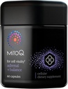 MitoQ + rovnováha 124; Sensoril Ashwagandha, Rhoddiola & Maritime CLAND124; Podpora vyrovnané hladiny kortizolu, řízení stresu, obnovení spánku a buněčné zdraví (60 Kapsle)