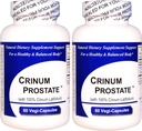 Crinum Prostate 2- Pack (120 Total Capsules) 100% Koncentrované vietnamské Crinum Latifolium, neobsahuje syntetické plniva, jako je oxid křemičitý, mastek, magnesium- steroát, atd.