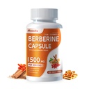 Berberine dodatek - Berberine 1500mg Per Serving, 120 Kapsle - Berberine HCI - Berberine Plus - Plus Čistá pravda Ceylon Skořice, Berberine HCI Root doplňky pilulky