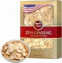 Zen American Wisconsin ženšen plátky - Zlepšená energie, výkon, & duševní zdraví pro muže a ženy (8oz. Kolonka)