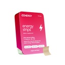 ZENERGY Energy Oral Strips - Mint Flavor Oral 124; 40mg Caffeine + 30mg L- Theanine + 100% Vitamin B6 & B12 Oral Strips; 0 Cukr, 0 Kalorie, 0 Gluten, 0 Aspartam, Vegan, Plant- based, Instant Action Oil 124; 1 Tin = 30 Strips