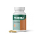 Emma Gut Health Relief Dodatek, Doktor Endorsed Formule pro ženy a muže, Leaky Gut & Digestive Podpora pro zácpu, Bloating & Gas Relief s Berberine, Resveratrol, Quercetin, 60 Kapsle