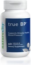 NatureCity True- BP 124; Doplňky k podpoře krevního toku pro srdeční zdraví 124; MegaNatural- BP 80mg 16% Oleuropein (60 Veggie Kapsle) Non- GMO, gluten zdarma