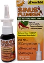 Sinus Plumber Pepper Nasal Spray, Alergie a Sinus Relief, zácpa, bolesti hlavy, 1 fl oz