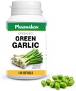 Organic Green Česnek, Potent Softgels, Zdravý, snížený zápach.