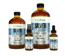 Kaiame Naturals Koloidní stříbro, Ionic Silver Solution, 10 PPM, Velké 16 oz skleněná láhev, přírodní imunitní podpůrný dodatek, Trezor pro dospělé, děti, a domácí zvířata