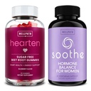 WellPath Beet Root Gummies (Sugar Free) 1500 mg - Blueberry Flavor for Blood Pressure Support and Sooth Hormon Balance for Women + Cortisol Manager, 60 Ct