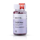 Briyo CoQ10 100mg dodatek s Omega 3 EPA DHA, Lykopen a Selen - pro srdce zdraví, Energetická podpora, Antioxidant Protection, Zdravé stárnutí - Jednou denně Softgels, 90 Počet