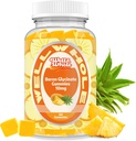 Boron Glycinate Gummies 10mg, CoQ10 100mg, Nápověda Absorpce vápníku a hořčíku, Interakce s vitaminem D, 60 Counts