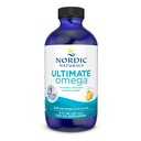 Nordic Naturals Ultimate Omega Liquid, Lemon Flavor - 8 oz - 2840 mg Omega33 - High- Potency Fish Oil Supplement with EPA & DHA - Promotes Brain & Heart Health - Non- GMO - 48 Servings