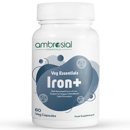 Ambrosial Iron + 25mg Balení 1- 60 tobolek
