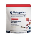 Metagenika Perfect Protein Pea & Rice - Plant- Based Protein Powder with 20g Protein & 3.5g BCAA - Podporuje růst a obnovu svalů - Non- GMO, Gluten- Free, Dair- Free - Vanilla - 30 Služeb