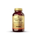 Solgar Vitamin C 1000 mg s Rose Hips, 250 Tablety - Antioxidant & Imunitní podpora - Celkové zdraví - Podporuje zdravou pleť & spony - Non- GMO, Vegan a Kosher - 250 Služeb