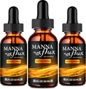 Manna tok Kapky, Mannaflux Support Dodatek Liquid Kapky - Maximální síla, Manna Flux Zdraví & Wellness Kapky, Mannaflux Všechny přírodní vzorec, Manna Flux Kapky Recenze (3 Pack)