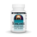 Zdroj Naturals Manganese, Amino Acid Chelate - Podporuje výrobu energie - 250 tablet