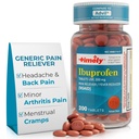 TIME- CAP Labs, INC. Včasné Ibuprofen 200 mg 200 tablet - (NSAID) Reliéf na bolest hlavy pilulky, menstruační bolest, bolesti zubů, bolesti svalů, bolesti kloubů, bolesti těla