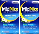 Midnite Sleep Aid for Occasional Sleepless, 30 Chewable Cherry Tablets (Value Pack of 2)