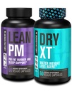 Jacked Factory Lean PM Night Time Fat Burner, Sleep Aid Supplement, & Appetite Conpressant (60 Kapsle) & Dry-XT ztráta hmotnosti vody Diurectic Pills (60 Kapsle)