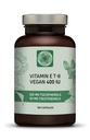 Vitamin E - všechny 8 Tokoferoly + Tokotrienoly 400 IU Vegan - Alpha Tokoferol / Tokotrienol + Beta Tokoferol / Tokotrienol + Gamma Tokoferol / Tokotrienol + Delta Tokoferol / Tokotrienol (180)