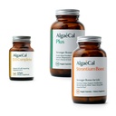 ALGAECAL Bone Health Bundle - D3 Complete (1000 IU) + K2, Vitamin E, Vitamin A & Plant- Based vápník Klinicky podporované ke zvýšení hustoty kostí