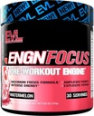 Eluce Nutrition ENGN Focus - Intenzivní Pre- Cvičení s Creatine - Maximální Focus Formule - Pre- Workout Powder for Lasting Energy - s Beta- Alanin & Caffeine - 30 Servings - Meloun