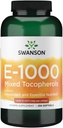 Swanson Vitamin E Smíšené Tokoferoly 1000 Iu (671.1 miligramy) 250 Sgels