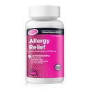 Alergie Relief Antihistamin, Difenhydramin HCl 25mg, Generický Benadryl Ultratabs, Relieves Seasonal Indoor nebo Outdoor Upper Respirační alergie, 1000 Počet