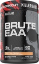 KILLER LABZ Brute EAA Branched Chain & Essential Amino Acids PHARMA124; 6g Aminos na urychlení obnovy a Lean Mass Gains 60 Servings (Rest in Peach)