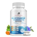 Glucosamine Chondroitin Kapsle 1500mg s MSM, Collagen, Turmeric - Dodatek pro společnou podporu pro muže a ženy, Společná zdravotní antioxidační podpora, 90 Kapsle