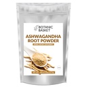Botanický koš Ashwagandha Root Powder 5 Pound, No Filler, Žádné přísady, Vysoce purifikované 124; Aktivní Witanolides, No GMO, Gluten Free