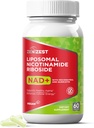 NAD + Doplněk NMN Alternative - Liposomální nikotinamid Ribosid s Resveratrol & Quercetin pro proti stárnutí buněk Regeneration Energy Focus pro muže Ženy