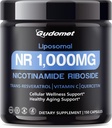 Lipozomální NR (Nikotinamid Ribosid) s Trans- Resveratrol, Vitamin C & Quercetin - Podporuje celulární Wellness & Zdravé stárnutí - 150 kapsules - Made in The USA
