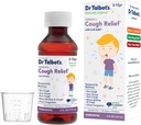 Dr. Talbot kašel Relief Liquid Medicine s přirozeně inspirovanými ingrediencemi pro děti zahrnuje dávkovací pohár, Natural Elderberry Juice Flavor, 4 Fl Oz
