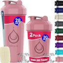 2 PACK, 28 oz & 20 oz Shaker Lahve s Powerful Wire Whisky pro proteinové směsi 124; Neprůchodné Blender Shaker Lahvička Pack 124; BPA-Free & Myčka nádobí Bezpečné 124; Shaker Lahvička 124; Shaker Lahvička pro třepání 124; Shaker Cups pro koktejly