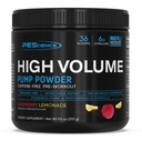 Pescience High Volume Stim- Free Pre- Workout Pump Powder, Caffeine-Free with L-Citruline & L-Arginine Nitrate, Non-Stim Prework pro muže a ženy - 36 Scoops, Malina Lemonade