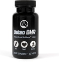 Osteo BHR - 60 Ct Bone opravy dodatek w Ipriflavone, vápník, hořčík, boron, vitamin K2 & D3 pro zdraví a obnovu kostí. Optimální využití vápníku pro zdravé srdce a hřbitovy.