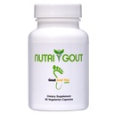NutriGout Acid Cleanse Supplement w / turmeric, Celer seed, Bromelain, Mléko Thistle, Pampeliška a Chanca Piedra, 60 Vegetariánských kapslí 500 mg