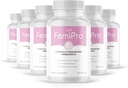 Femipro močové měchýře Control doplňky pro ženy a muže, přírodní Herb & Probiotické míchání, podporuje močení Trakt zdraví a microbiome Balance 124; Vyrobeno v USA Non- GMO, 30 Kapsle, 6 Měsíce Dodávka