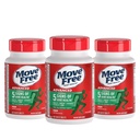 Přesun zdarma Advanced Glucosamine Chondroitin MSM Joint Support Supplementary, podporuje mobilitu Comfort Strength Flexibility & Bone - 120 Počet (balení 3)