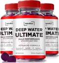 NutraRize (3 Pack) Deep Water Ultimate Mužské gumy - Oficiální Deep Water Mužské Essentials, Premium Deepwater Ultimate Gummies pro muže, Deep Water Ultimate Mužské Gummy, Performance Review (180 Gummies)