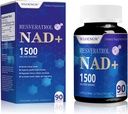 Nový dodatek NAD - Liposomální NAD + Dodatek s Resveratrol 90 Počet 1500MG
