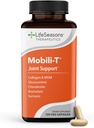 LifeSeasons Mobili-T - Dodatek ke společné podpoře - Snižuje příspěvky a pohodlí - Zvýšení rozsahu pohybu - Rebuild Tissue & Cartilage - MSM Chondroitin Collagen Glucosamine & Turmeric - 120 Kapsle