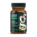 Gaia Herbs Quick Defense - Úvodní doplněk imunitní podpory * - Echinacea, Black Elderberry, Ginger & Andrographis - 20 Vegan Liquid Phyto- Kapsle (2- Day Supply)