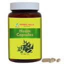 HERBAL HILLS Neem Kapsle 120 Vegie Kapsle Neem Leaf Azadirachta Indica 700 mg Prášek a extrakt v kapslích